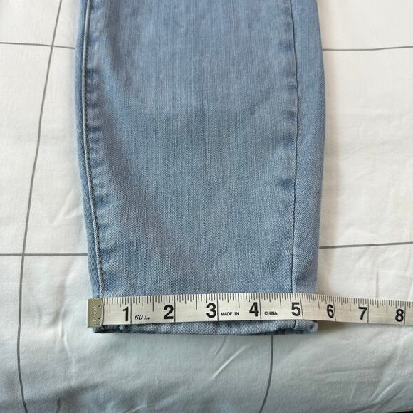 Judy Blue Jeggings Womens 14W Blue Lincoln Mid Rise Pull On Skinny Fit Denim - Picture 12 of 12